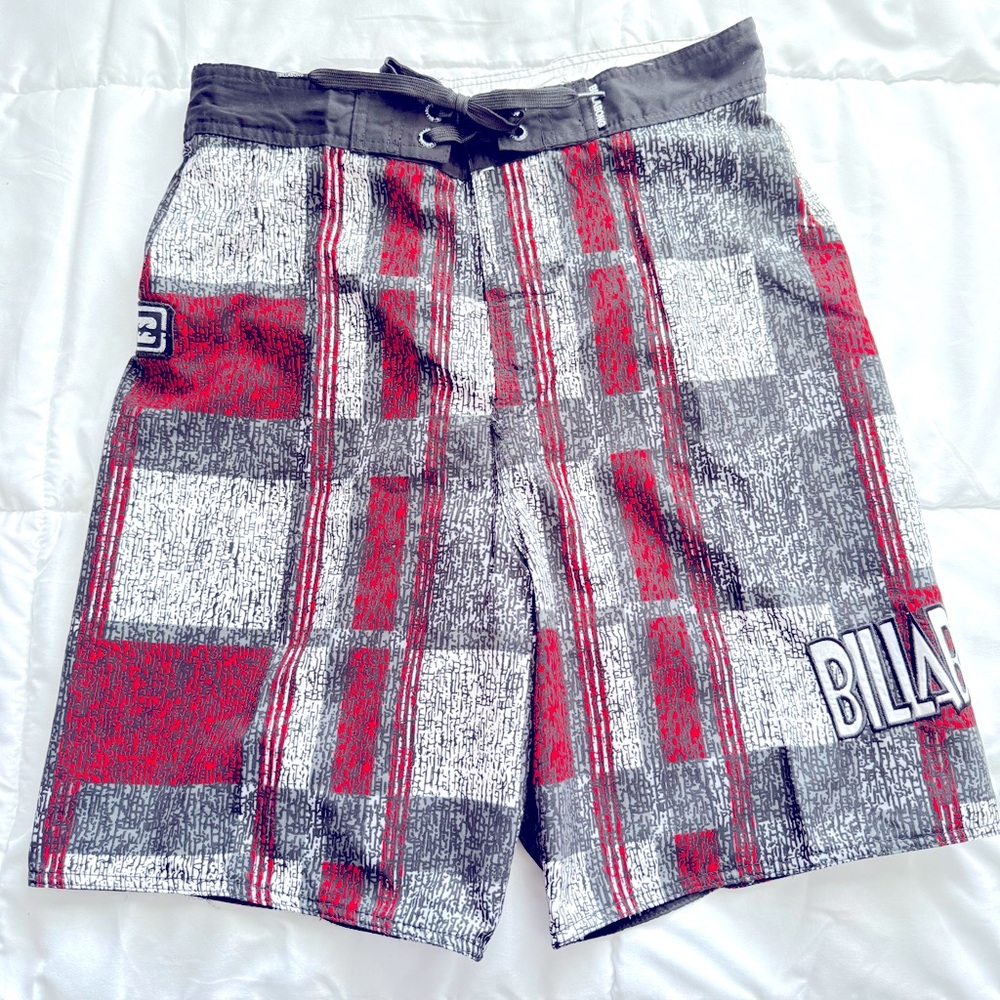 Billabong - Red/white/black Summer Board shorts